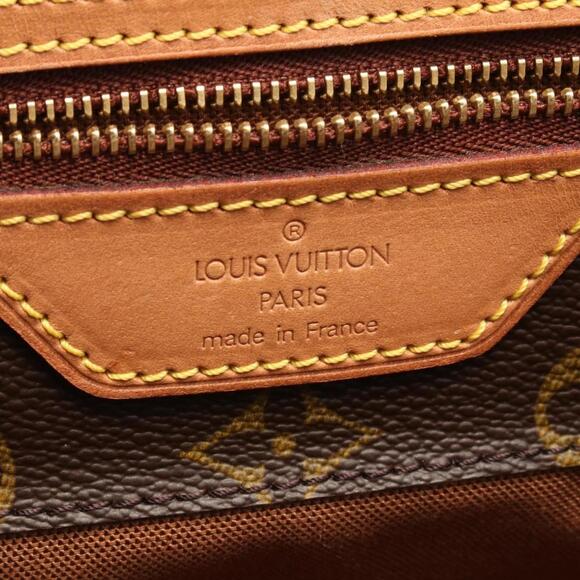 LOUIS VUITTON Brown Monogram Leather Tote Bag - Picture 4 of 9